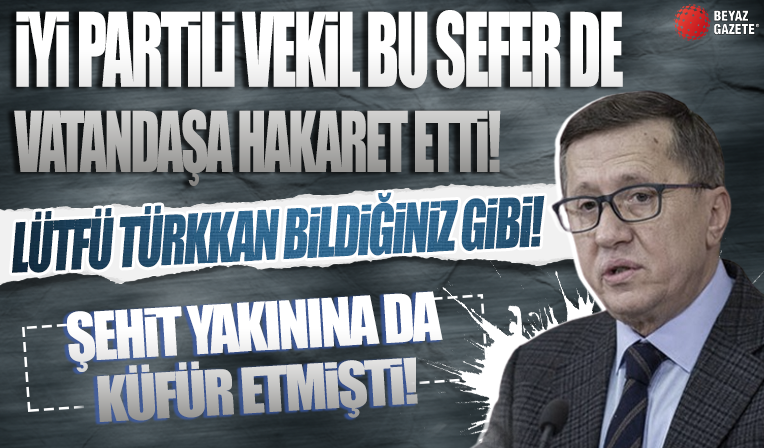 Şehit yakınına da küfür etmişti! Türkkan, bu defa sosyal medyada hakaret etti