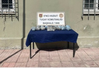 Van sınırında uyuşturucu ele geçirildi
