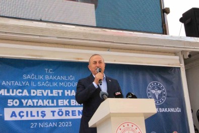 50 Yatakli Kumluca Devlet Hastanesi Ek Binasi Törenle Hizmete Açildi