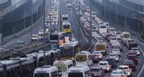 İstanbul'da trafik yoğunluğu yüzde 75'e çıktı