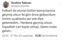 Izmir'de Ibrahim Tatlises'in De Oturdugu Site Yandi