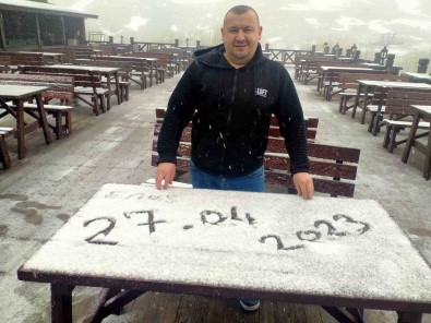 Uludag'da Nisan Ayinda Kar Sürprizi