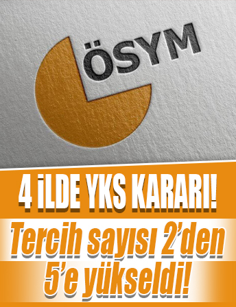 Deprem bölgesindeki 4 ilde YKS için sınav merkezi tercihi 5'e yükseltildi