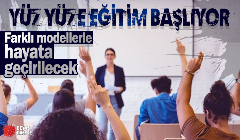 İsteyen üniversite öğrencileri için yüz yüze eğitim başlıyor