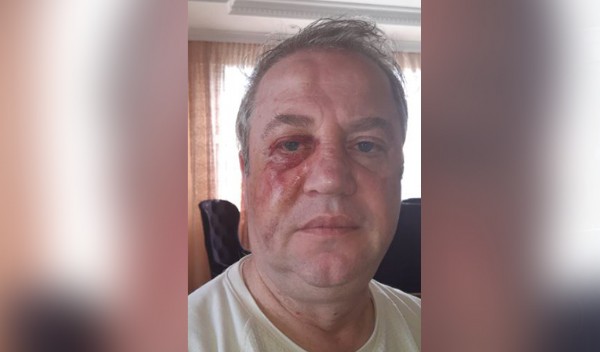 Sürücü kursu eğitmenine meydan dayağı!