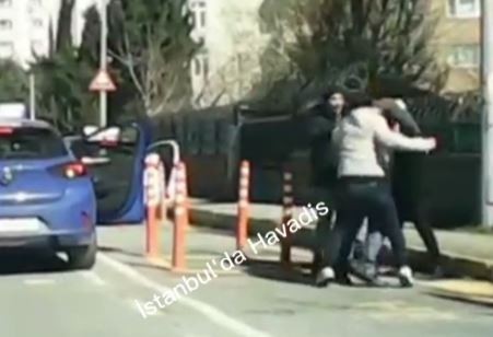 Sürücü kursu eğitmenine meydan dayağı!