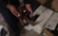 Gaziantep'te 274 Sise Sahte Alkol Ile 35 Litre Etil Alkol Ele Geçirildi