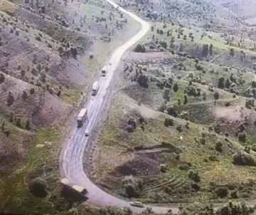 Sirnak'ta 2 Sehit, 45 Kisinin Yaralandigi Kaza Ani Güvenlik Kamerasina Yansidi