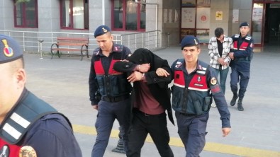 Azili Mazot Hirsizlari Jandarmadan Kaçamadi