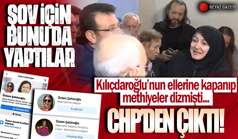 CHP'nin son tiyatrosu da patladı: Kılıçdaroğlu’nun ellerine kapanıp methiyeler dizen kadının teşkilat üyesi olduğu ortaya çıktı