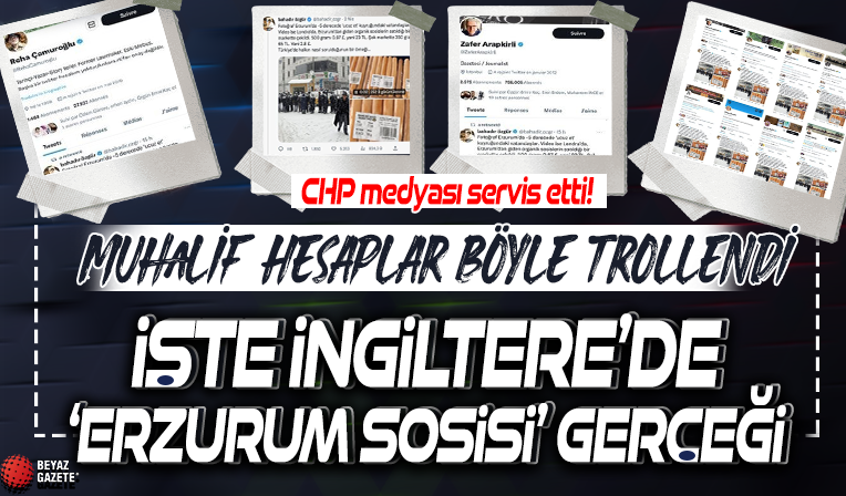 'İngiltere’de Erzurum sosisi' videosu sahte çıktı! Muhalif hesaplar böyle trollendi!