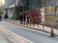 Beyoglu'nda 5 Katli Metruk Binada Kismi Çökme Açiklamasi Tramvay Seferleri Durduruldu