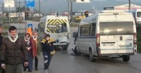  BURSA İZMİR KARAYOLU - İşçi servisleri kaza yaptı: 15 yaralı