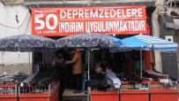 Küçük Esnaftan Depremzedelere Destek Açiklamasi Ürünlerde Yüzde 50 Indirim Yapti