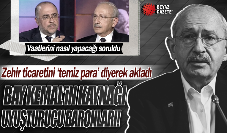 Yedili Masa'nın adayı Kılıçdaroğlu kaynağını açıkladı: Uyuşturucu baronlarının parası