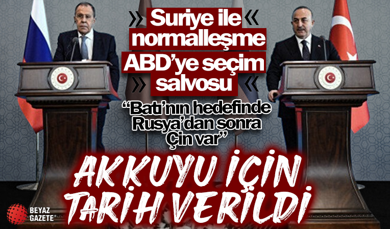 Bakan Çavuşoğlu ve Rus mevkidaşı Lavrov'dan önemli açıklamalar...
