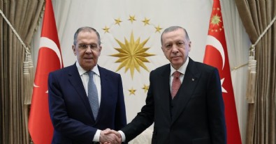Başkan Erdoğan Lavrov'u kabul etti