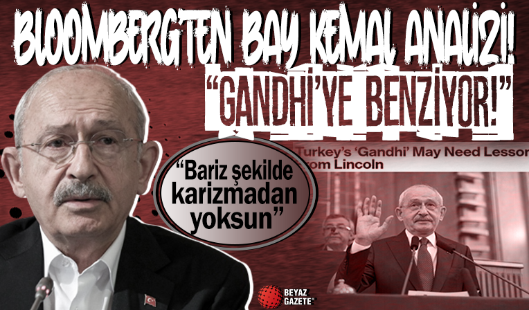 Bloomberg: Muhalefetin adayı Kemal Kılıçdaroğlu, bariz şekilde karizmadan yoksun