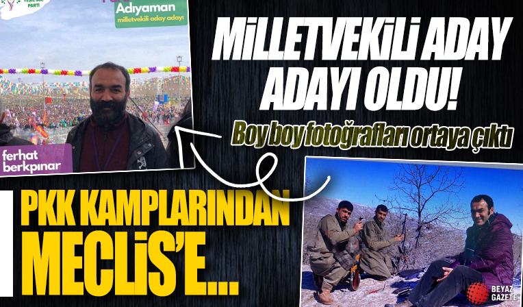 Terör örgütü PKK kamplarından Meclis'e: HDP'li Ferhat Berkpınar milletvekili aday adayı oldu