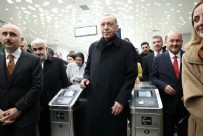 RECEP TAYYİP ERDOĞAN - Başakşehir-Kayaşehir metrosu hizmete açıldı: Başkan Erdoğan ilk sürüşü gerçekleştirdi