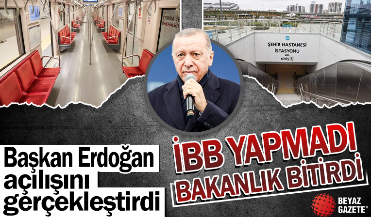 Başakşehir Kayaşehir metrosu hizmete girdi! Başkan Erdoğan: İstanbul'u birilerinin ihtirasına kurban edemeyiz