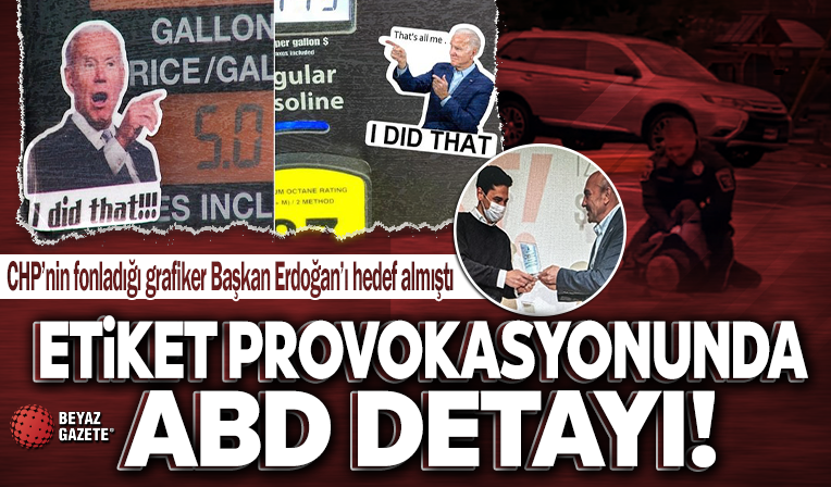 CHP'nin fonladığı grafiker Mahir Akkoyun Başkan Erdoğan'ı hedef almıştı! Etiket provokasyonunda ABD detayı