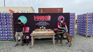 Mersin Limaninda 97 Kilo 500 Gram Kokain Ele Geçirildi
