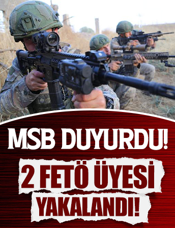 MSB: Yunanistan’dan Türkiye'ye girmeye çalışan 2 FETÖ üyesi yakalandı