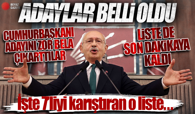 CHP’de milletvekili adayları belli olmaya başladı; İşte listeler...