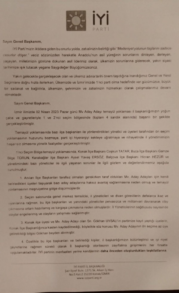 İYİ Parti'de çarşı pazar karıştı: Teyamül para karşılığında mı yapıldı?
