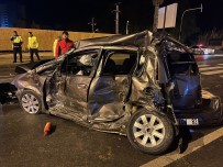 Mersin'de Otobüs Ile Çarpisan Otomobilin Sürücüsü Hayatini Kaybetti