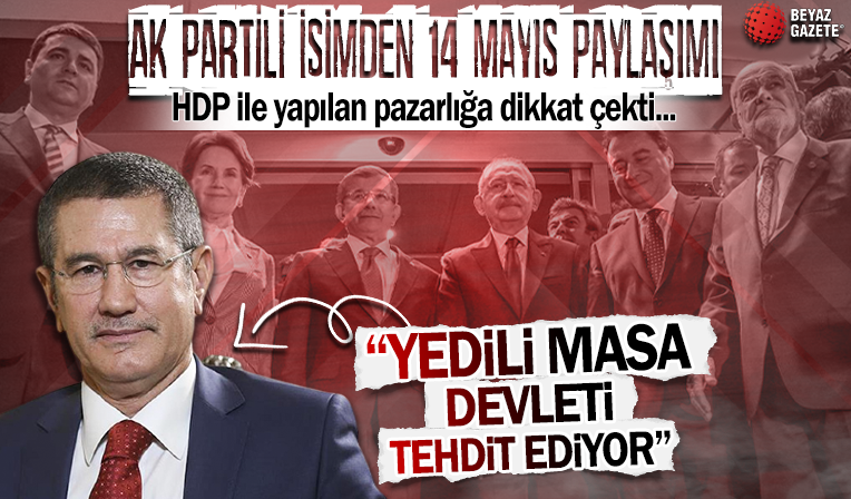 Nurettin Canikli: Yedili Masa mutabakat metni taahhütleriyle ulus devletini tehdit ediyor