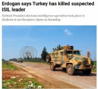  CUMHURBAŞKANI RECEP TAYYİP ERDOĞAN - Türkiye'nin DEAŞ'ın sözde lideri Ebu Hüseyin el Kureyşi'ye operasyonu dünyada gündem oldu