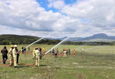 Egirdir'in 'Alev Savasçilari' Göreve Hazir