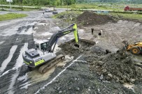 Çarsamba Tekstilkent'te Kazma Vuruldu