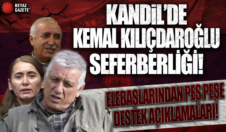 Kandil’de Kemal Kılıçdaroğlu seferberliği! Elebaşlarından peş peşe destek açıklamaları