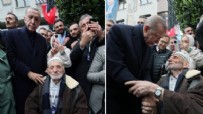 İstanbul Mitingi'nin sembolü olmuştu: Cumhurbaşkanı Erdoğan 85 yaşındaki Hüseyin Bayraktar ile görüştü