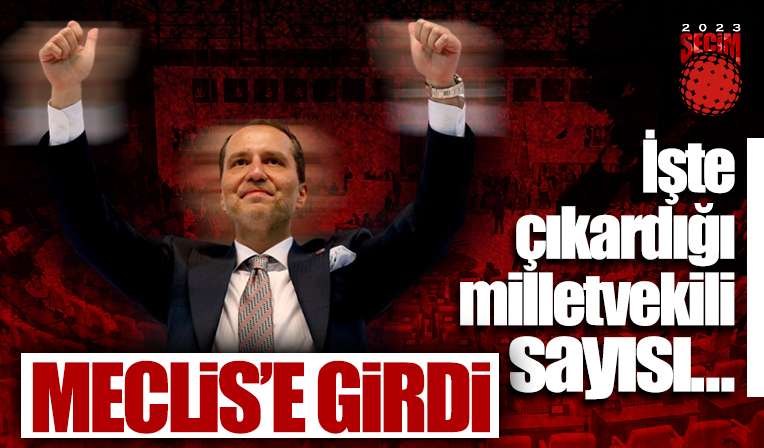 Yeniden Refah Partisi kendi logosu ile girdiği ilk seçimde Saadet Partisi’ni geride bıraktı
