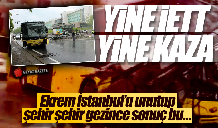 İETT otobüsü dehşet saçtı: Kaçmaya çalıştım!