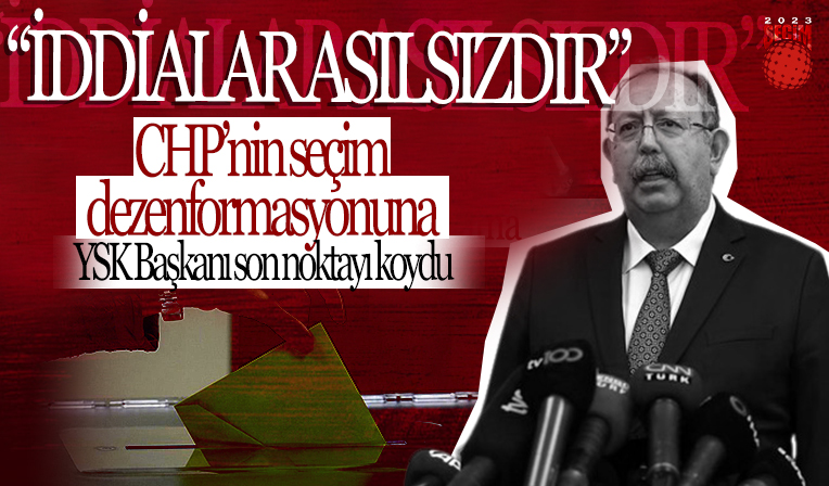 YSK Başkanı Ahmet Yener'den seçim açıklaması