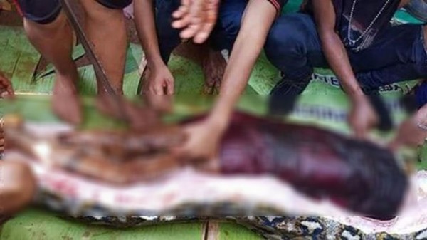 Kadını diri diri yedi! Pitonun karnını yardıkları anlar kan dondurdu…