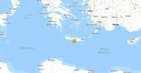 Ege'de Girit Adası'nda 5.1'lik deprem...