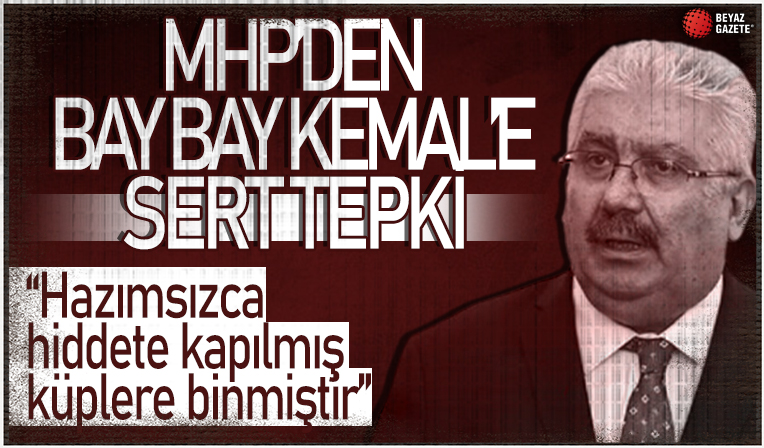 MHP'den Kılıçdaroğlu'na tepki: Küplere bindi!