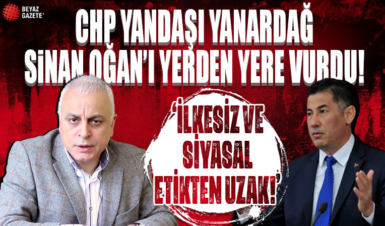 CHP yandaşı Merdan Yanardağ Sinan Oğan'ı yerden yere vurdu: İlkesiz ve siyasal etikten uzak