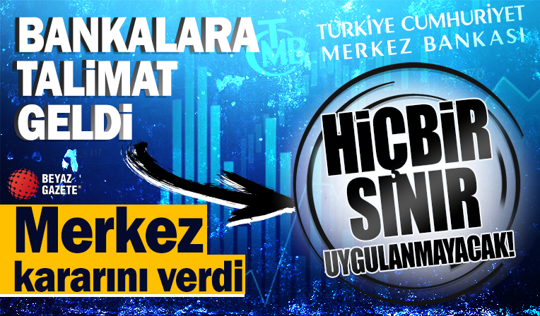 Merkez Bankasından bankalara talimat