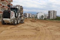Nazilli'de Yol Çalismalari Sürüyor