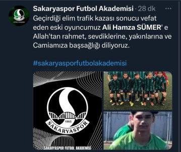 15 Yasindaki Futbolcu Kazada Hayatini Kaybetti