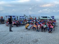 Konteyner Kentte 350 Çocuk, Masal Atölyesi Ile Eglendi