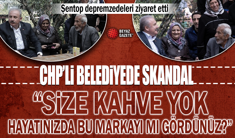 CHP’li belediyede yeni skandal: Size kahve yok bundan sonra hayatınızda bu markayı mı gördünüz?