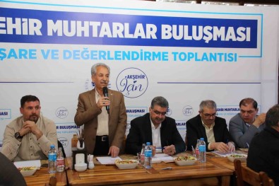 Muhtarlarla Istisare Ve Degerlendirme Toplantisi Yapildi